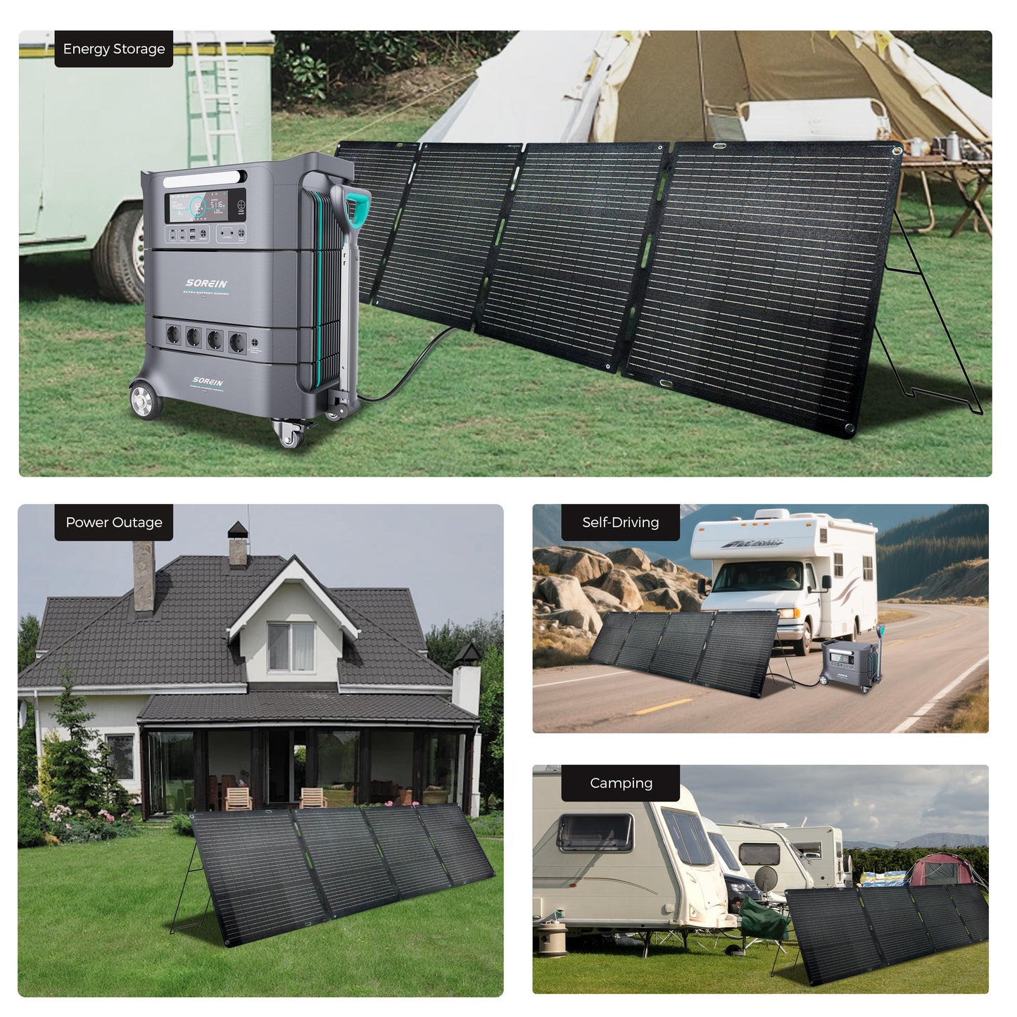 Sorein 200W Portable Solar Panels