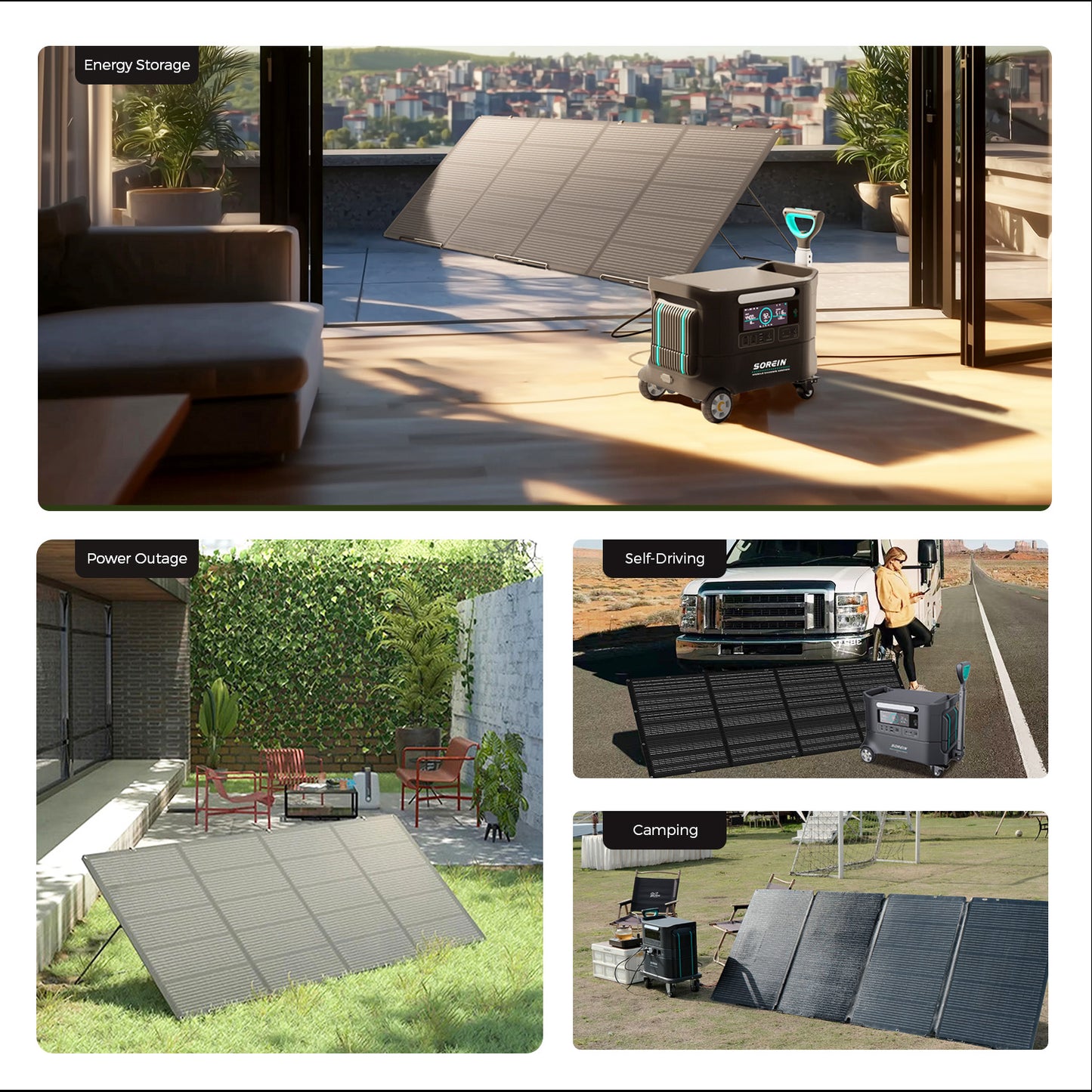 Sorein 400W Portable Solar Panels