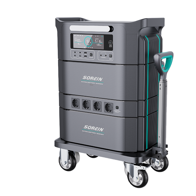 Sorein A5 5357Wh Stackable Solar Generator Power Station