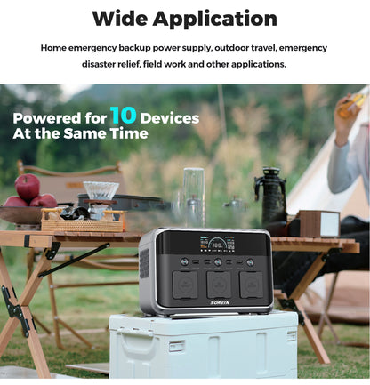 Sorein P600 600W 481Wh Lifepo4 Power Station