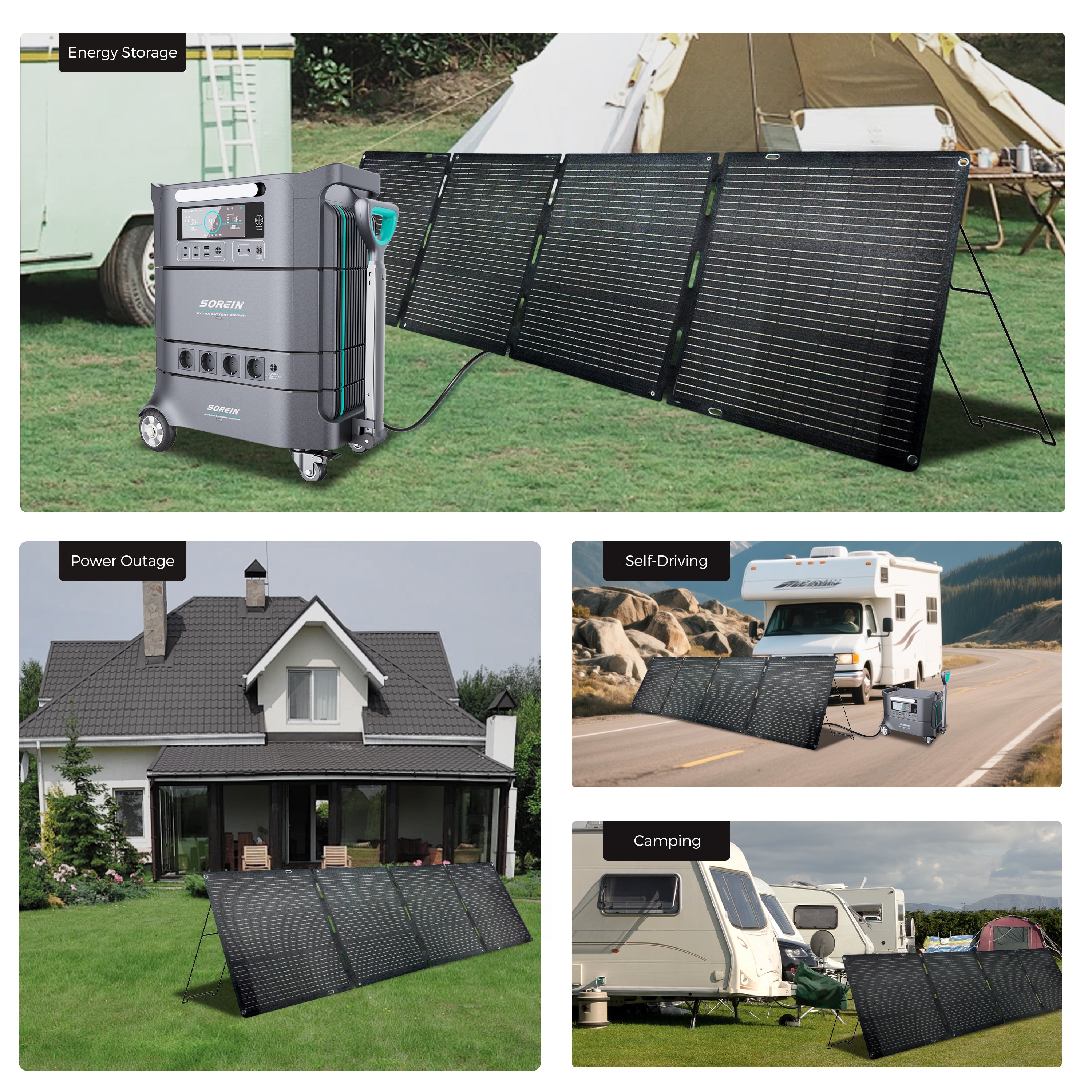Sorein 200W Portable Solar Panels