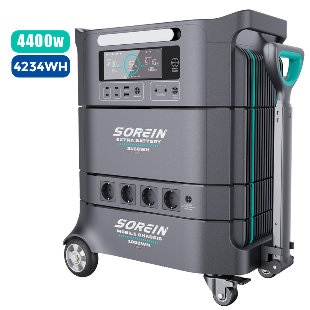 Sorein A4 4234Wh  LFP Stackable Battery Home Energy Storage