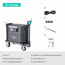 Sorein A3 3197Wh 2200W LFP Battery Stackable  Power Station