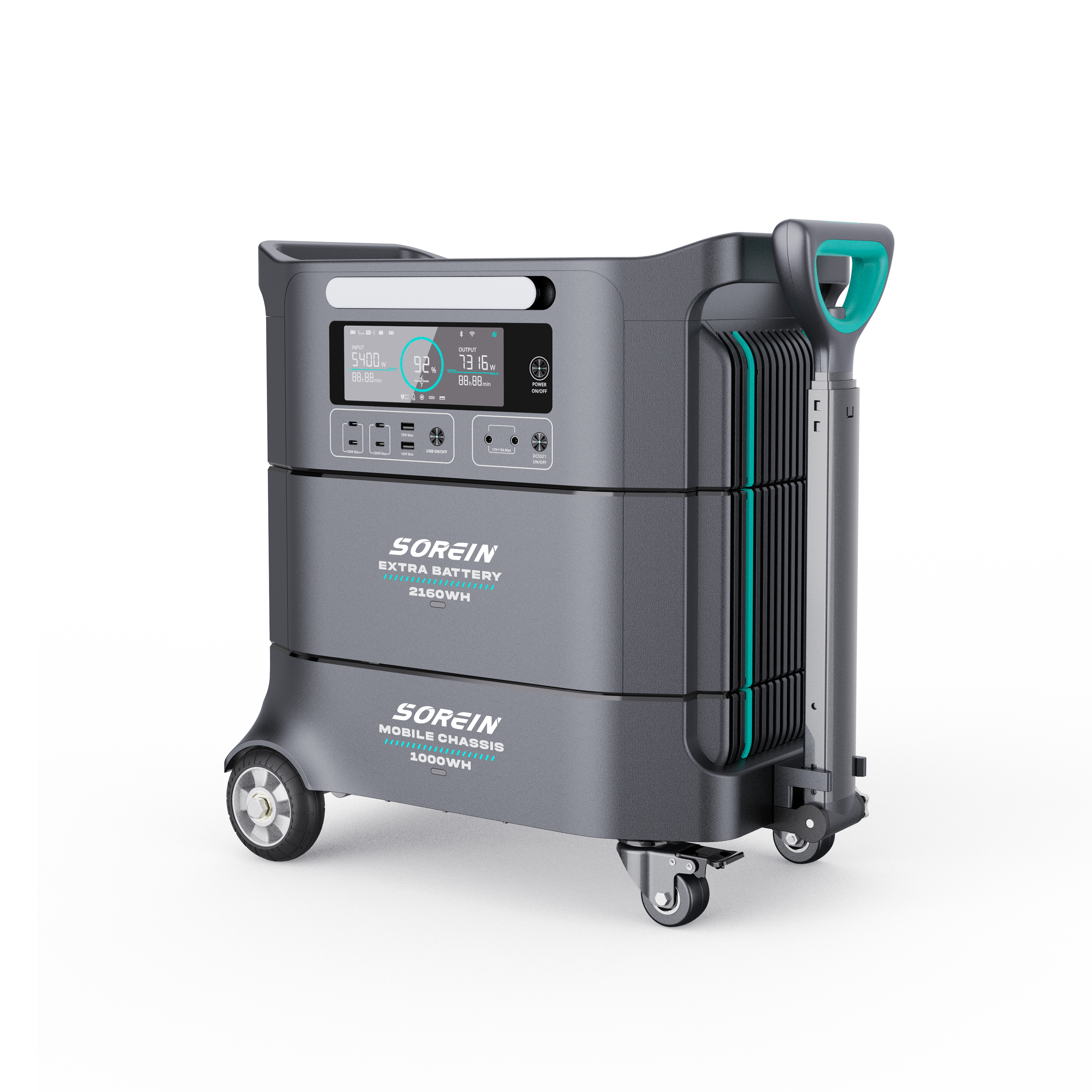 Sorein A4 4234Wh  LFP Stackable Battery Home Energy Storage