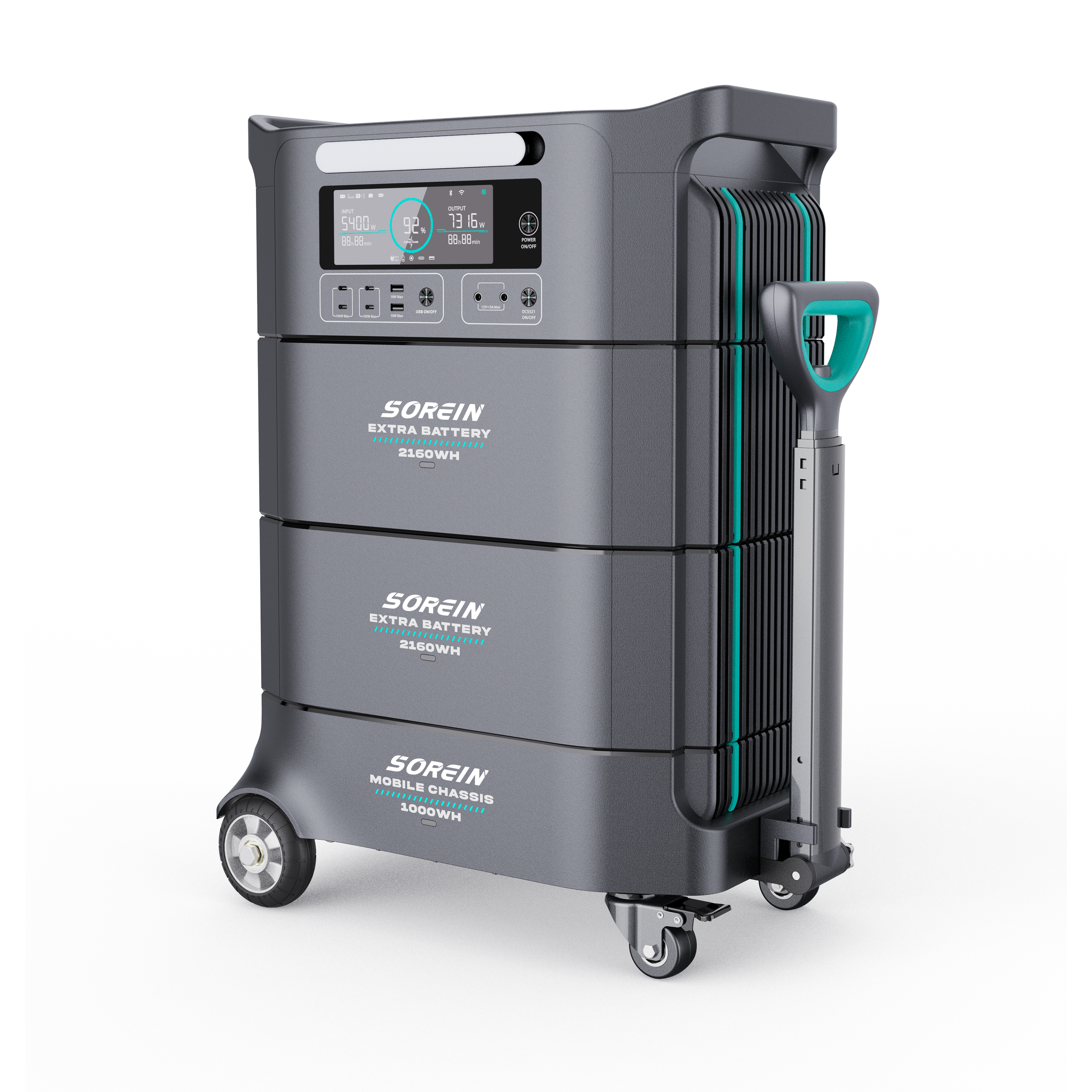 Sorein A6 6394Wh  LFP Stack battery Home Energy Storage
