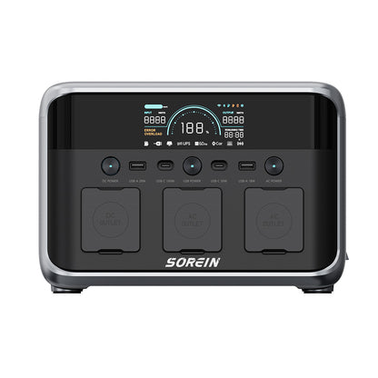 Sorein P600 600W 481Wh Lifepo4 Power Station